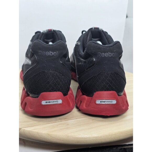 Reebok Premier Zignano Mens Grey Red Mens Size 11.5 - Picture 6 of 10